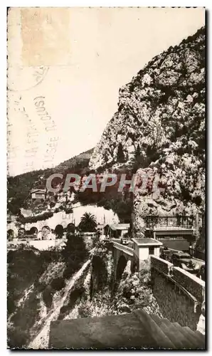 Cartes postales Cote D&#39Azur Menton Frontiere Franco Italienne Pont Saint Louis