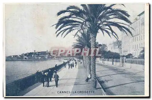 Cartes postales Cannes La Croisette