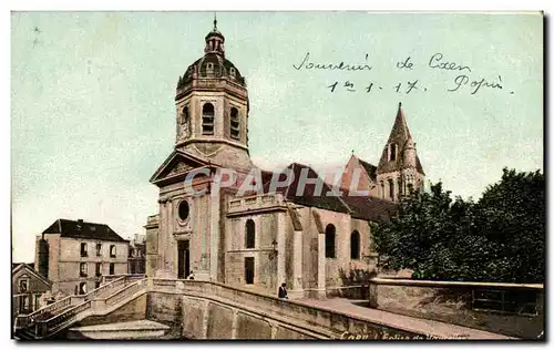 Ansichtskarte AK Caen Eglise de Vaucelles