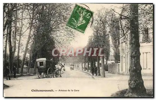 Cartes postales Chateaurenault Avenue de la Gare