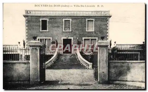 Cartes postales Rouvres les Bois Villa Ste Leonide
