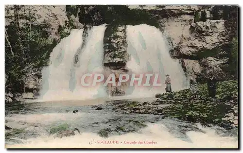 Cartes postales St Claude Cascade des Combes