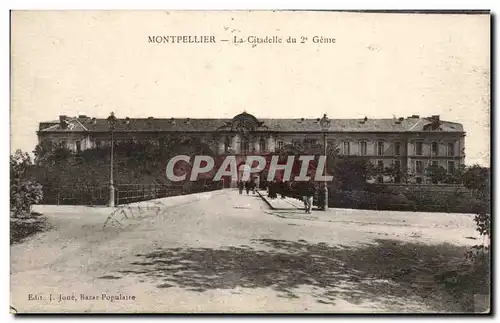 Ansichtskarte AK Montpellier La Citadelle du 2eme Genie Militaria