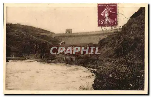Cartes postales Eguzon L&#39Usine Electrique au pied du barrage