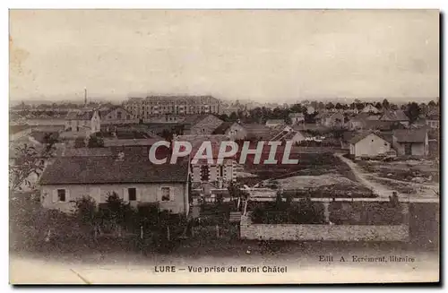 Cartes postales Lure Vue prise du Mont Chatel