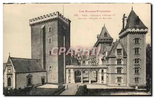 Cartes postales Pau Chateau d&#39Henri IV