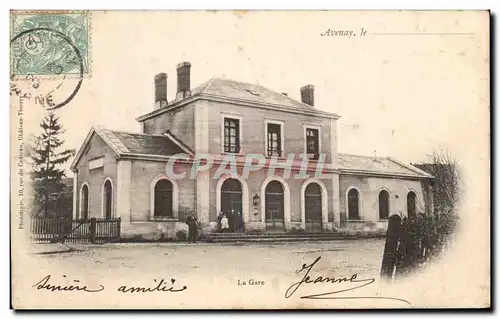 Cartes postales Avenay Le La Gare Trains
