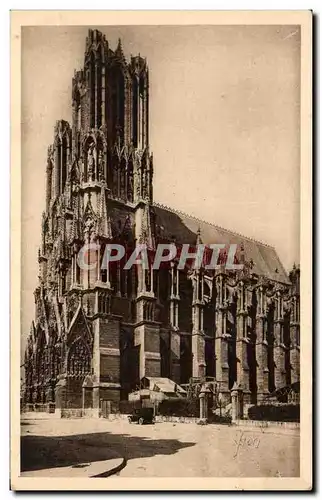 Cartes postales Reims La Cathedrale Facade Sud Ouest