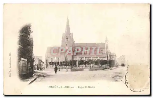 Ansichtskarte AK Conde Sur Noireau Eglise St Martin