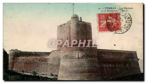 Cartes postales Fouras Les Bastions Et Le Semaphore