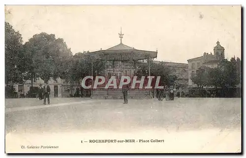 Ansichtskarte AK Rochefort Sur Mer Place Colbert