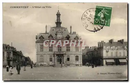 Cartes postales Commentry L&#39Hotel Ville