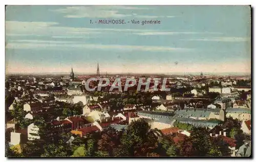 Cartes postales Mulhouse Vue Generale