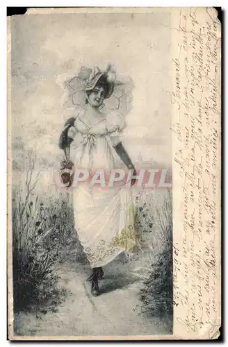 Cartes postales Fantaisie Femme