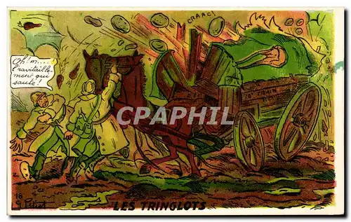 Cartes postales Les Tringlots Militaria