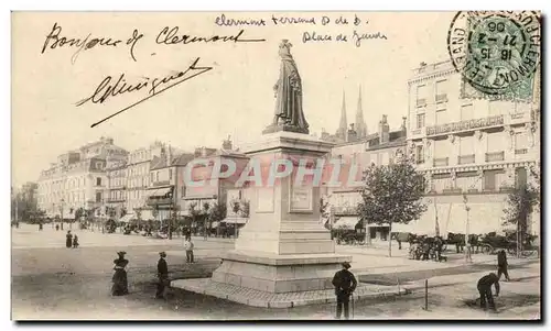 Cartes postales Clermont Ferrand Place de Jaude