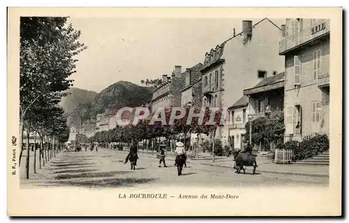 Cartes postales La Bourboule Avenue du Mont Dore