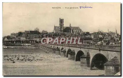 Cartes postales Nevers Vue Generale