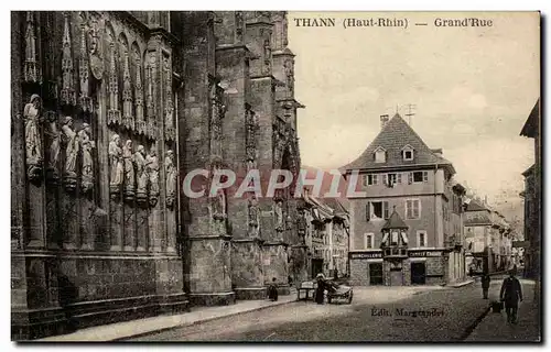 Cartes postales Thann Grand Rue