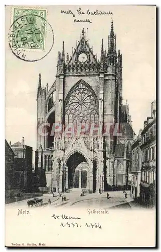 Cartes postales Metz Kathdrale