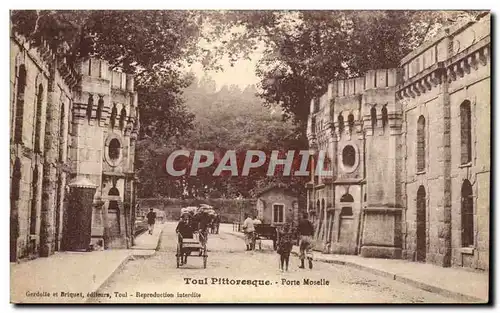 Cartes postales Toul Pittoresque Porte Moselle