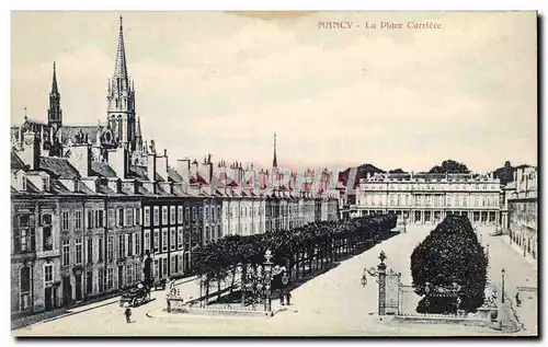 Cartes postales Nancy La Place Carriere