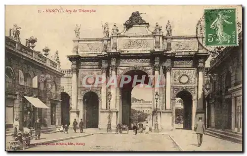 Cartes postales Nancy Arc de Triomphe