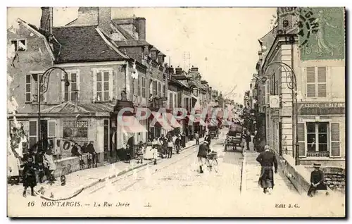 Cartes postales Montargis Rue Dore