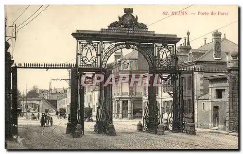 Ansichtskarte AK Reims Porte de Paris