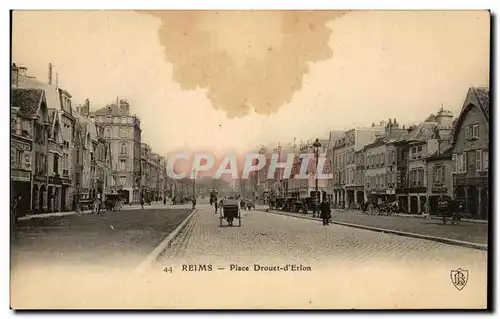 Cartes postales Reims Place Drouet d&#39Erlon