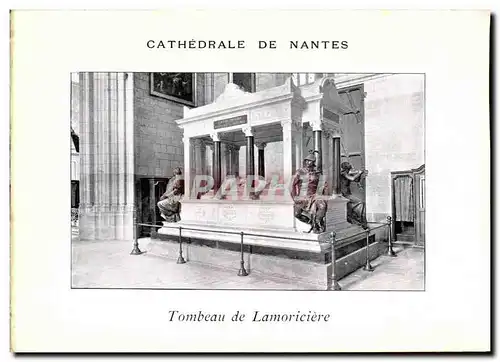 Ansichtskarte AK CAthedrale De Nantes Tombeau de Lamoriciere