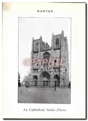 Ansichtskarte AK Nantes La Cathedrale Saint Pierre