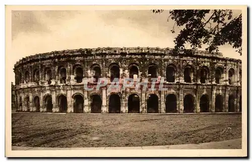 Ansichtskarte AK La Douce France Nimes Les Arenes