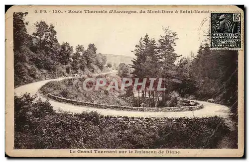 Ansichtskarte AK Route Thermale d&#39Auvergne du Mont Dore a Saint Nectaire