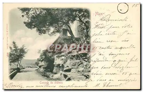 Cartes postales Nice Cascade du Chateau