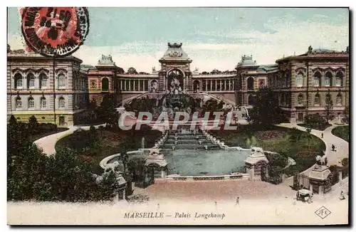 Cartes postales Marseille Palais Longchamp