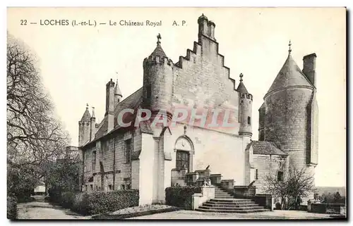 Cartes postales Loches Le Chateau Royal