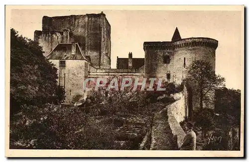 Cartes postales La Douce France Chateaux De La Loire Chateau De Loches Le Donjon