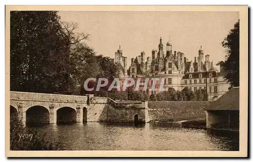 Cartes postales La Douce France Chateaux De La Loire Chateau Chambord