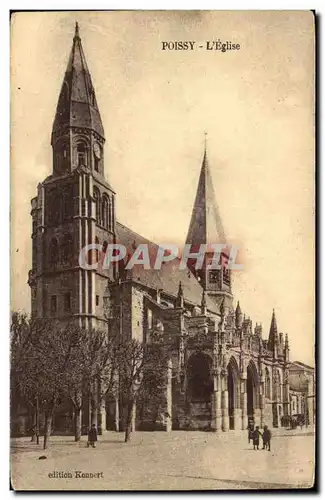 Cartes postales Poissy L&#39Eglise