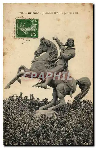 Ansichtskarte AK Orleans Jeanne D&#39Arc Par Le Veel