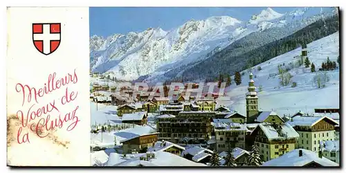 Cartes postales La Clusaz Vue Generale