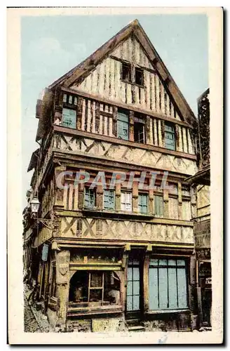 Cartes postales Lisieux Vieille maison Rue de la paix