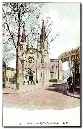 Cartes postales Vichy Eglise Saint Louis