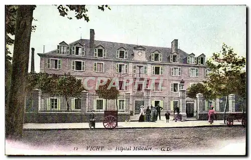 Cartes postales Vichy Hopital Militaire Militaria