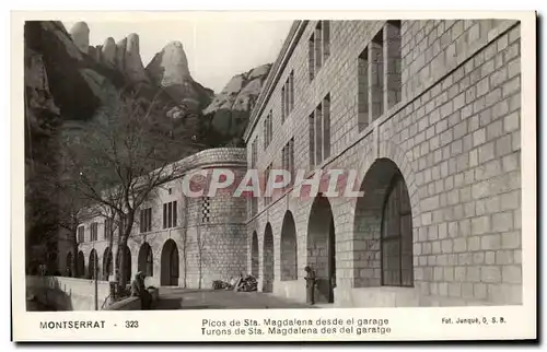 Ansichtskarte AK Montserrat Picos de Santa Magdalena desde el garage