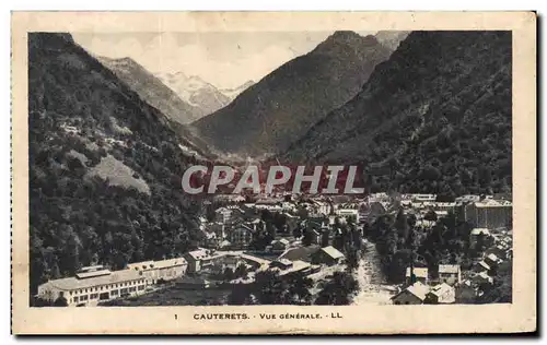 Cartes postales Cauterets Vue Generale