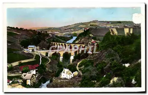 Cartes postales Annemasse Le Pont de Viaison et le Chemin de Fer