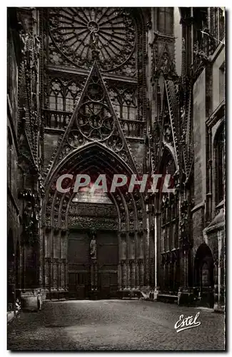 Ansichtskarte AK Rouen La Cathedrale Cour des Libraires The Cathedral Booksellers