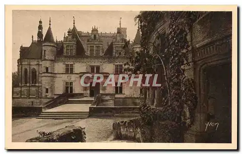 Ansichtskarte AK La Douce France Chateaux de La France Chateau de Chenonceaux Aile Thomas Bolier et detail de la